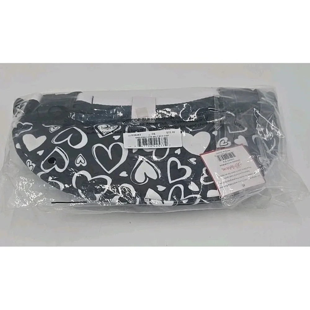 NWT Brighton Belt Bag Endless Love Hearts Fanny Pack Belt Bag Limited Edition